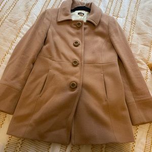 Wool Camel J crew Peacoat